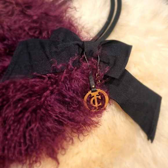 Juicy Couture Mongolian Sheepskin Evening Bag - Picture 4 of 5